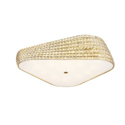 NOWOŚĆ C0286-18X-F7AC BABYLON LAMPA SUFITOWA ZŁOTA/GOLD ZUMA LINE