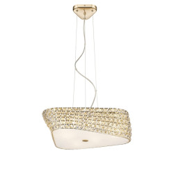 NOWOŚĆ P0286-06M-F7AC BABYLON LAMPA WISZĄCA ZŁOTA/GOLD ZUMA LINE
