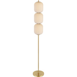 NOWOŚĆ LD31291/20W LAMPA PODŁOGOWA ZŁOTA/GOLD ZUMA LINE