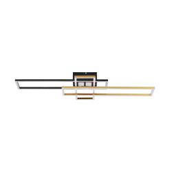 NOWOŚĆ MS243 LUMENZ LAMPA SUFITOWA CZARNA-ZŁOTA/BLACK-GOLD ZUMA LINE