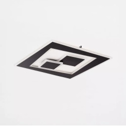 NOWOŚĆ MS-3041S DUNK LAMPA SUFITOWA CZARNY/BLACK ZUMA LINE