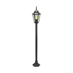NOWOŚĆ 17060-S-PS MOONLIT LAMPA ZEWNĘTRZNA STOJĄCA CZARNA/BLACK ZUMA LINE