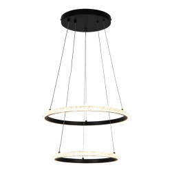 NOWOŚĆ P22082M-2R RIDE LAMPA WISZĄCA CZARNA/BLACK ZUMA LINE