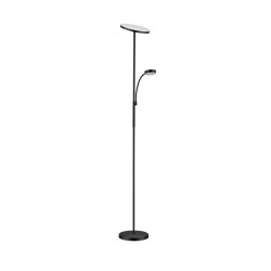 NOWOŚĆ FL-020288RD MANDI LAMPA PODŁOGOWA CZARNA/BLACK ZUMA LINE