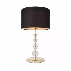 NOWOŚĆ RLT93163-1GB REA II LAMPA STOŁOWA ZŁOTO-CZARNA/GOLD-BLACK ZUMA LINE