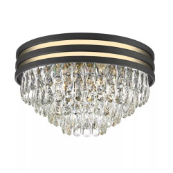 NOWOŚĆ C0525-05A-P7D7 NAICA LAMPA SUFITOWA ZŁOTA&CZARNA/GOLD&BLACK ZUMA LINE