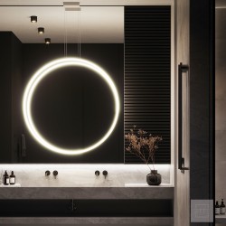 Lampa wisząca Echo Vertical 80 Ramko 67290 Okrąg
