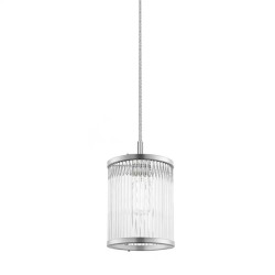 NOWOŚĆ P0528-01F-F4AC SERGIO LAMPA WISZĄCA CHROME ZUMA LINE