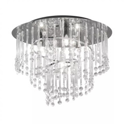 NOWOŚĆ 19154M TERRE LAMPA SUFITOWA CHROME ZUMA LINE