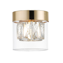 NOWOŚĆ C0389-01A-F7AC GEM LAMPA SUFITOWA ZŁOTA/GOLD ZUMA LINE