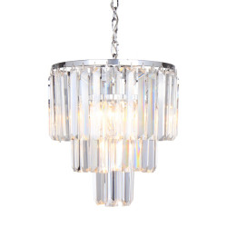NOWOŚĆ 17106/3+1-CHR AMEDEO LAMPA WISZĄCA CHROM/CHROME ZUMA LINE