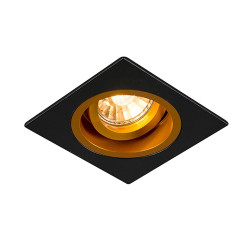 NOWOŚĆ 92706 CHUCK DL SQUARE SPOT CZARNY+ZŁOTY/BLACK+GOLD ZUMA LINE