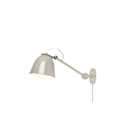 Kinkiet z wysięgnikiem, lampa ścienna 108964 TILT 1L Szaro beżowy Markslojd
