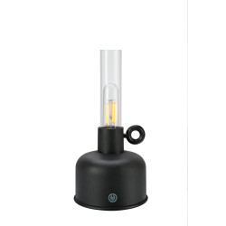 Lampa stołowa 108919 ASTRID Ładowana Czarna Lampa naftowa Markslojd