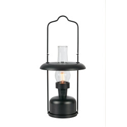 Lampa stołowa 108893 FANOS Ładowana, Przenośna, Lampa naftowa Czarna Markslojd