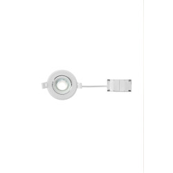 Lampa sufitowa do wbudowania 108885 PLUTO Oczko 3-Stopniowo Ściemnialne Białe Markslojd