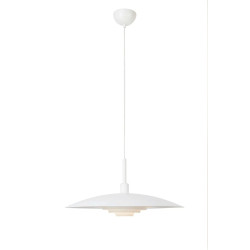 Lampa wisząca pojedyncza nad stół 108876 PINY 1L 57cm Biała Markslojd