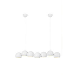 Lampa wisząca nad stół 108859 CUPOLO 7L Biały Markslojd