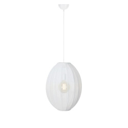 Lampa wisząca z abażurem 108796 FLORENCE 40 Biała Markslojd