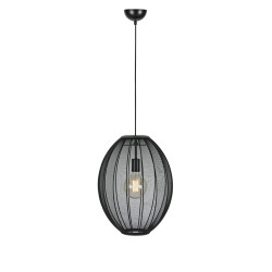 Lampa wisząca z abażurem 108795 FLORENCE 40 Czarna Markslojd