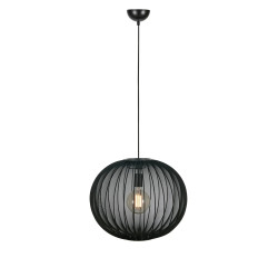 Lampa wisząca z abażurem Kula 108791 FLORENCE 50 Czarna Markslojd