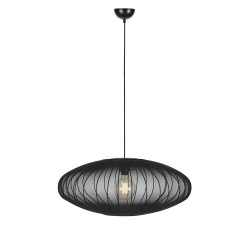 Lampa wisząca z abażurem 108789 FLORENCE 75 Czarna Markslojd