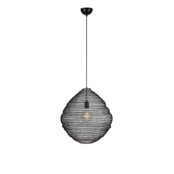 Lampa wisząca ażurowa 108772 TAZZA 1L Czarna Markslojd
