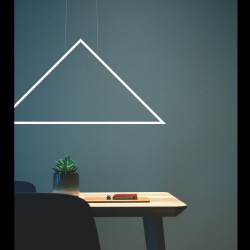 Lampa wisząca Origami Vertical 66457 Ramko geometryczna