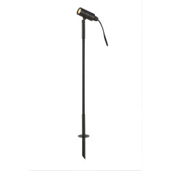 Słupek ogrodowy, reflektor 108641 UNITE 12 Spot 60cm 0,8W Czarny Markslojd