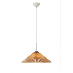 Lampa wisząca z plisowanym abażurem 108710 PLISADO 1L 50cm Beż Markslojd