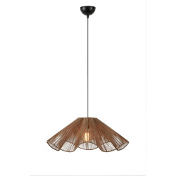 Lampa wisząca ażurowa 108681 NAMI 1L Beżowy abażur Markslojd