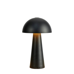 Lampa gabinetowa, Lampka nocna 108655 FUNGI Ładowana Czarny Markslojd