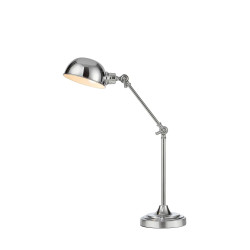 Lampa biurkowa z wysięgnikiem 108583 PORTLAND 1L Chrom Markslojd