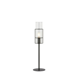 Lampa gabinetowa 108555 TUBO 1L 50cm Czarny/ Przezroczysty klosz Markslojd