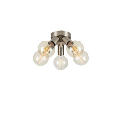 Plafon, Lampa sufitowa 108554 MAZZO5L Nikiel Markslojd