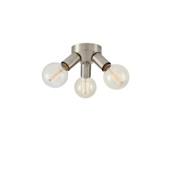Plafon, Lampa sufitowa 108551 MAZZO 3L Nikiel Markslojd