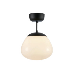 Plafon, Lampa sufitowa 108543 RISE 1L Biały/ Czarny Markslojd