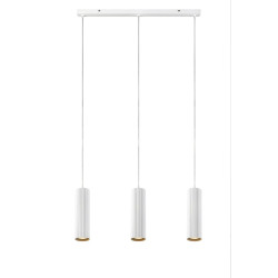 Lampa wisząca potrójna, na listwie 108466 COSTILLA 3L Biały Markslojd