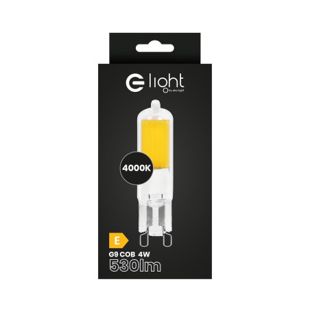 NOWOŚĆ EKZA1674 Żarówka COB LED 4W G9 4000K Milagro