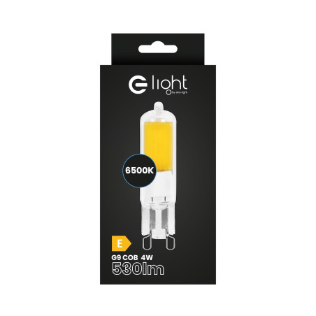 NOWOŚĆ EKZA1675 Żarówka COB LED 4W G9 6500K Milagro