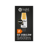 NOWOŚĆ EKZA1728 Żarówka LED 2,3W G4 12V 3000K Silikon Milagro
