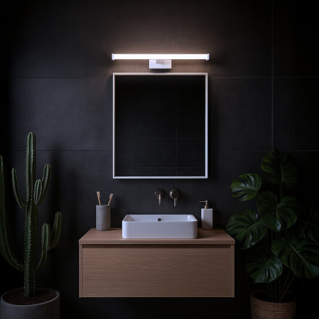 NOWOŚĆ ML2028 Kinkiet Mirore 8W 40cm Biały Milagro
