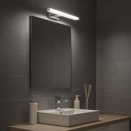 NOWOŚĆ ML2030 Kinkiet MIRORE SILVER 5W 30cm Milagro