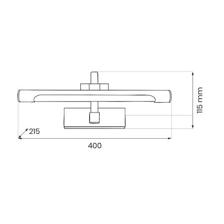 NOWOŚĆ ML2033 Kinkiet VINCI 12W 40cm Milagro