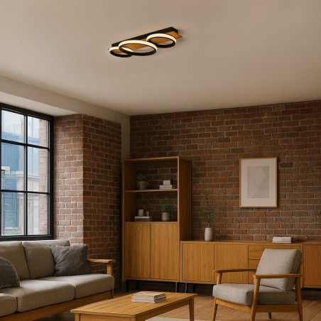 NOWOŚĆ ML2060 Lampa sufitowa ROWENA 18W LED Milagro