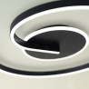 NOWOŚĆ ML1848 Lampa sufitowa LORENZO BLACK 22W LED Milagro