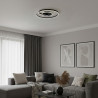 NOWOŚĆ ML1848 Lampa sufitowa LORENZO BLACK 22W LED Milagro