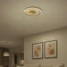 NOWOŚĆ ML1849 Lampa sufitowa LORENZO GOLD 22W LED Milagro