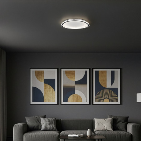 NOWOŚĆ ML1846 Lampa sufitowa CALI round 30W LED Milagro