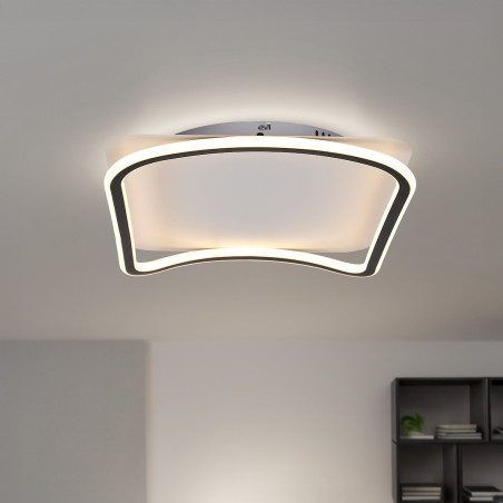 NOWOŚĆ ML1847 Lampa sufitowa CALI square 30W LED Milagro